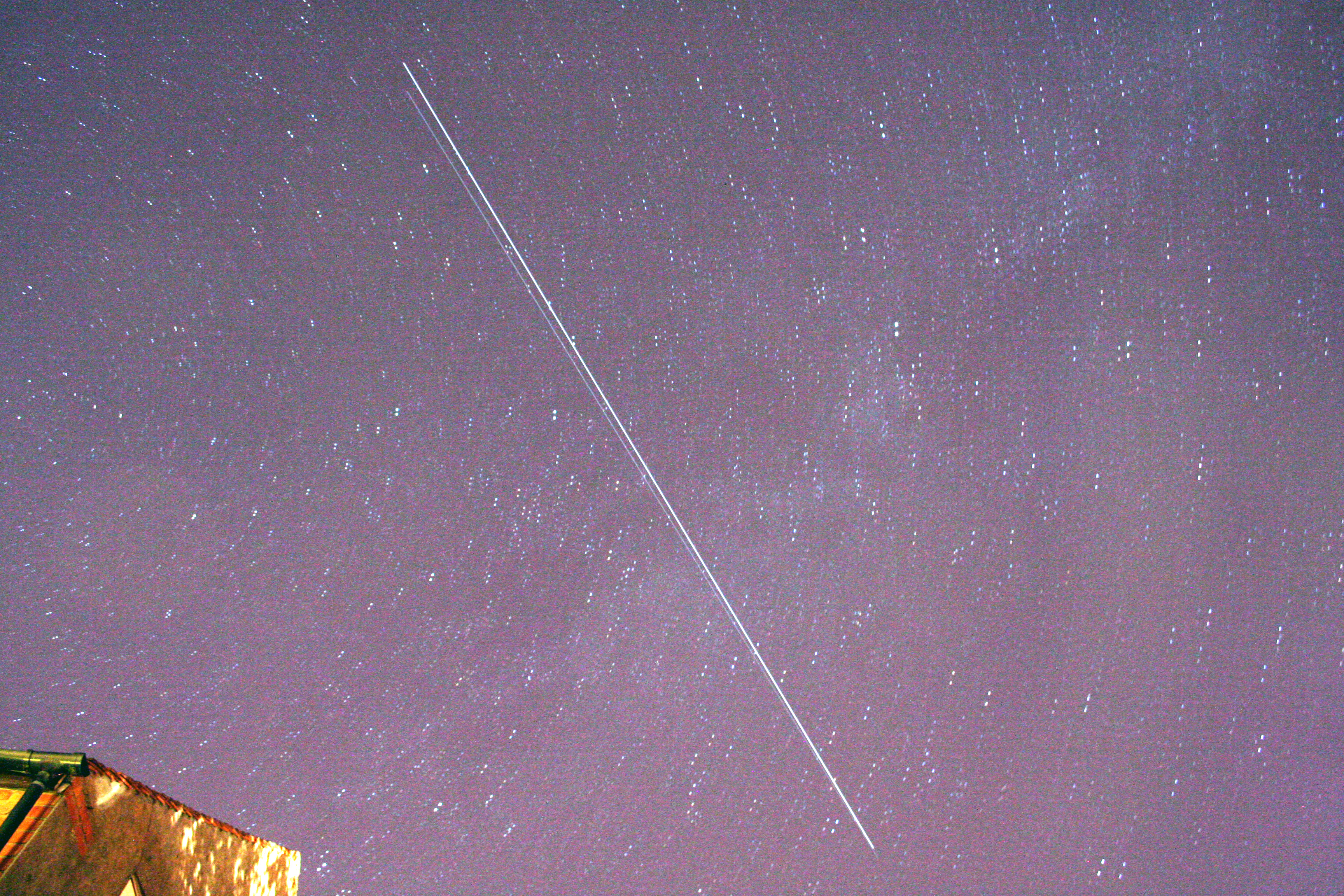 International Space Station and the Space Shuttle STS 118 together