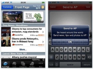 AP Mobile on iPhone