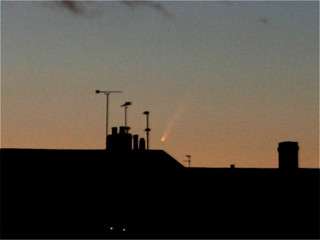 Comet McNaught (C/2006 P1) from Yeovil, UK