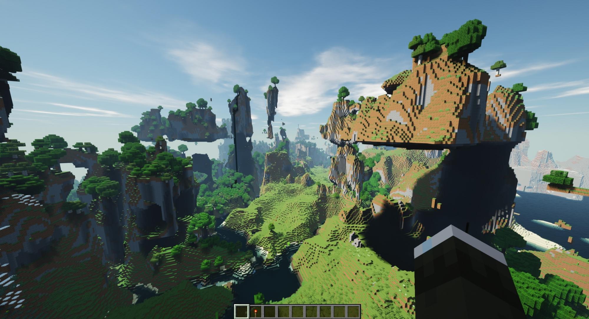 Minecraft with raytracing